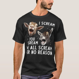 Niedliches Ziegendesign für Männer Frauen Pygmäen T-Shirt