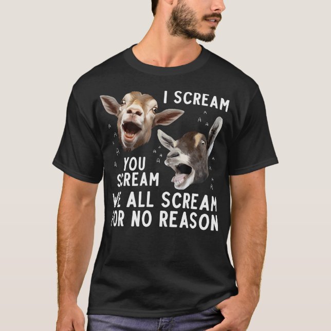 Niedliches Ziegendesign für Männer Frauen Pygmäen  T-Shirt (Vorderseite)