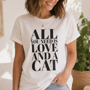 Niedliches Zitat Alles, was Sie brauchen, ist Lieb T-Shirt