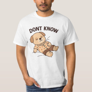 Niedliches Zitat über Bären - Kennen Sie keine Laz T-Shirt