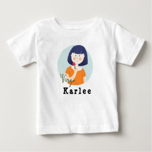 Niedliches Zodiac Star Signatur Cartoon Shirt