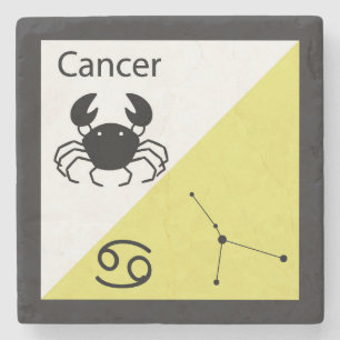Niedliches Zodiac-Symbol, Zeichen & Sternbild-Layo Steinuntersetzer