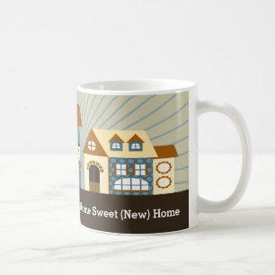 Niedliches Zuhause-süße (neue) Kaffeetasse
