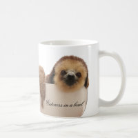 "Niedlichkeit in einer Schüssel" Sloth-Tasse