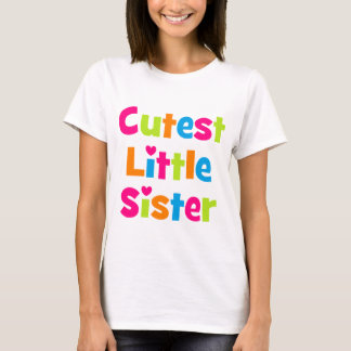 Niedlichste kleine Schwester T-Shirt