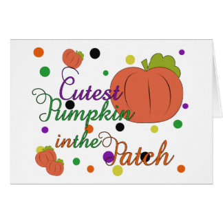 Niedlichster Kürbis im Flecken