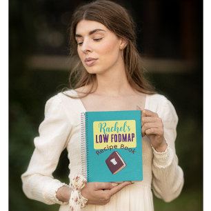 Niedrig-Fodmap-Rezeptideen IBS-Ernährungsplaner Notizbuch