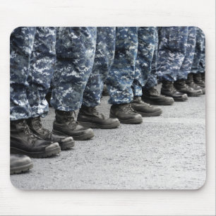 Niedrige Abschnittansicht der Seeleute Mousepad
