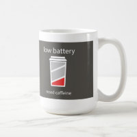 Niedrige Batterie-Bedarfs-Koffein-Tasse