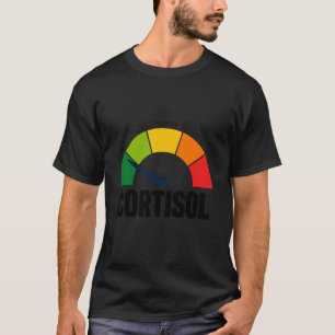 Niedrige Cortisolspiegel Nebennierenmüdigkeit Bewu T-Shirt