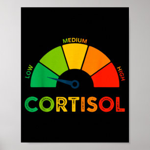 Niedrige Cortisolwerte v Meme Poster