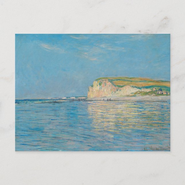 Niedrige Flut in Pourville, bei Dieppe Claude Mone Postkarte (Vorderseite)