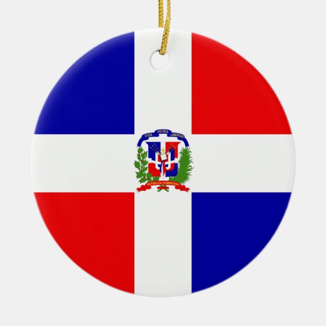 Niedrige Kosten! Dominikanische Republik Keramik Ornament (Vorne)