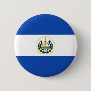 Niedrige Kosten! Flagge El Salvadors Button