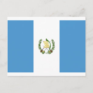 Niedrige Kosten! Flagge Guatemalas Postkarte