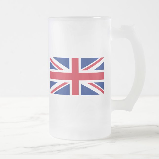 Niedrige Kosten-Gewerkschafts-Jack-Flagge von Mattglas Bierglas (Rechts)
