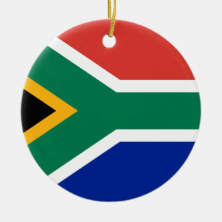 Niedrige Kosten! Südafrikanische Flagge Keramikornament
