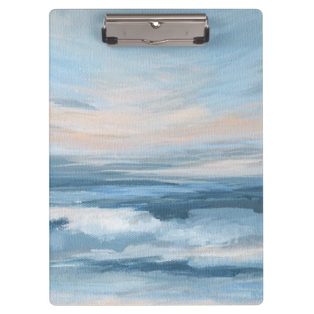 Niedrige Tide - Abstrakte Seascape-Malerei Klemmbrett (Vorderseite)