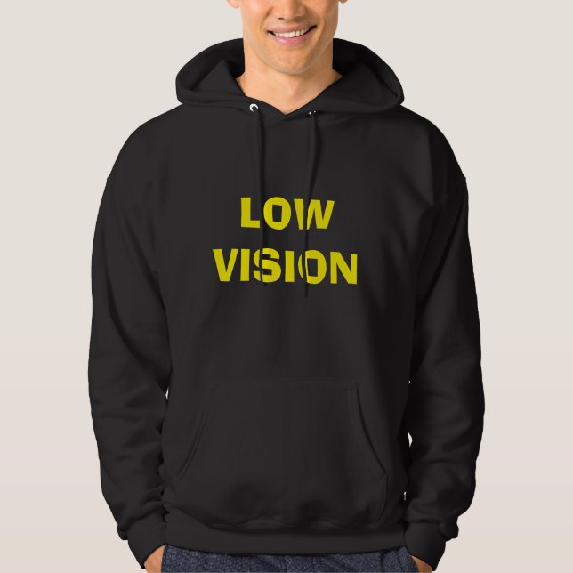 NIEDRIGE VISION HOODIE (Vorderseite)