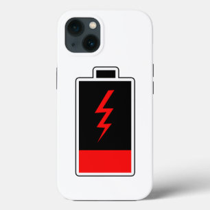 Niedriger Akku Case-Mate iPhone Hülle