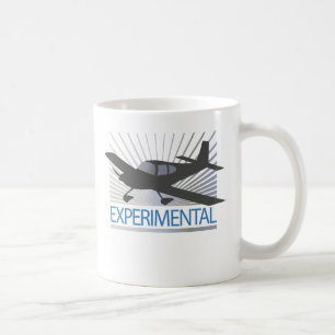 Niedriger Flügel-experimentelles Flugzeug Kaffeetasse