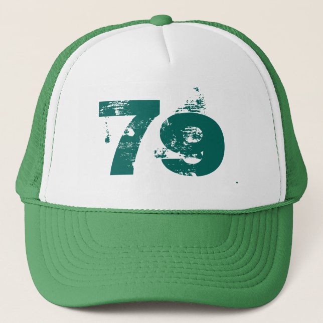 niedriger Hut des Ball-79ers Truckerkappe (Vorderseite)