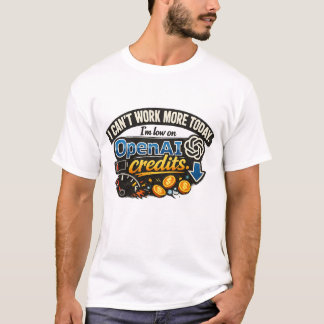 Niedriger OpenAI-Guthabenstand T-Shirt