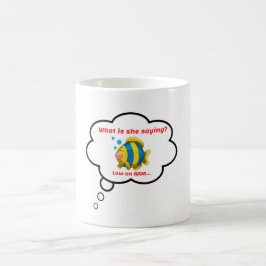 Niedriger RAM | Fischgedächtnis für ihn | Funny Fi Kaffeetasse
