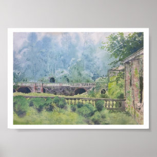 Niedriges Tal, Erde des Mooses Poster