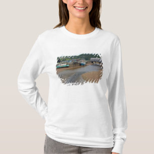 Niedrigwasser an der Bay of Fundy in St. Martins,  T-Shirt
