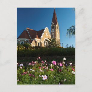 Niedrigwinkelansicht der Christ Church Postkarte
