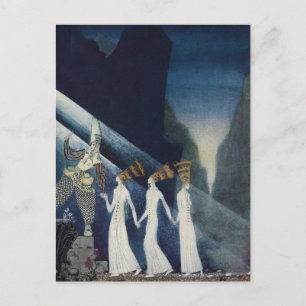 Nielsens East of the Sun and West of the Moon Postkarte