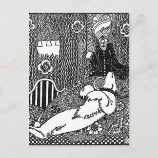 Nielsen's East of the Sun und West of the Moon Postkarte