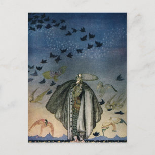 Nielsen's East of the Sun und West of the Moon Postkarte