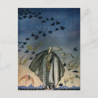 Nielsen's East of the Sun und West of the Moon Postkarte