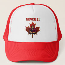 Niemals 51, kanadisches Ahornblätterblatt, stark