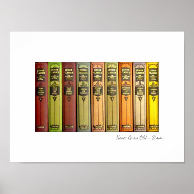 Niemals alt werden - Plakat (Vorne)