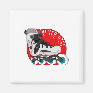 Niemals aufhören magnet