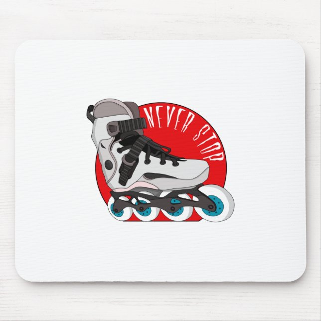 Niemals aufhören mousepad (Vorne)