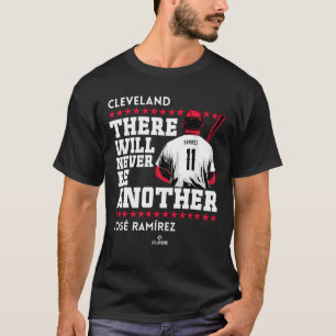 Niemals ein anderer Jose Ramirez Cleveland MLBPA T-Shirt