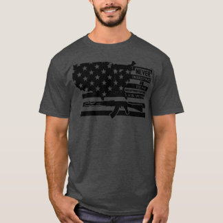 NIEMALS EINEN ALTEN MANN UNTERSCHÄTZEN, DER IHREN  T-Shirt