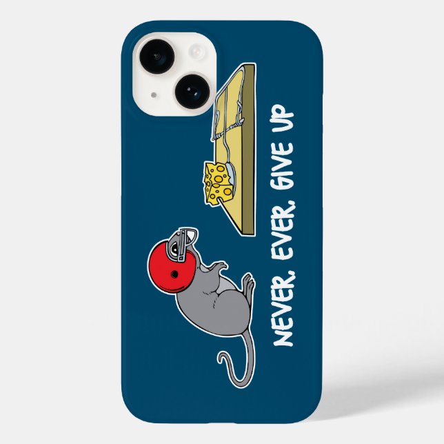 Niemals geben Case-Mate iPhone 14 hülle (Rückseite)