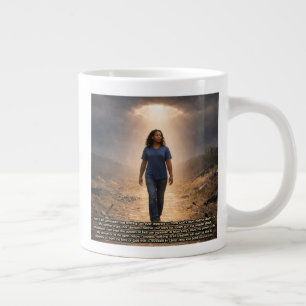 Niemals getrennt von Gott Jumbo-Tasse
