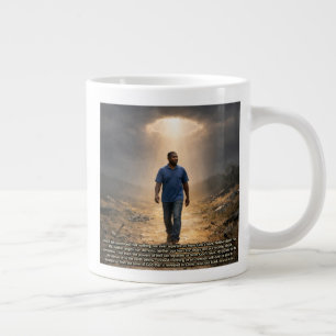 Niemals getrennt von Gott Jumbo-Tasse