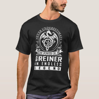 NIEMALS GREINER unterschätzen T-Shirt