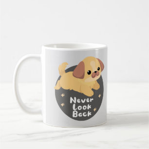 Niemals Kawaii lustigen Hundespringer absperren Kaffeetasse
