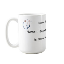 Niemals nur eine Schicht Tasse