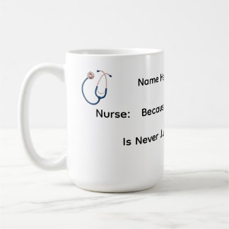 Niemals nur eine Schicht Tasse
