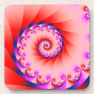 Niemals Schluss mit Pinks und Blues Untersetzer