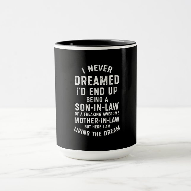 Niemals träumte ich am Ende als Sohn von Juristen. Tasse (Zentrum)
